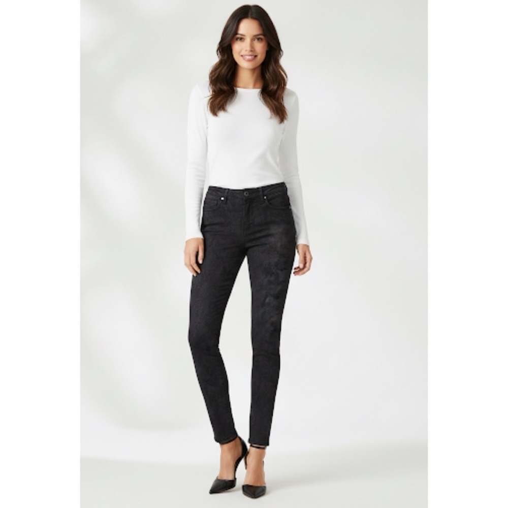 William Rast Black Perfect Skinny Jeans Size 29